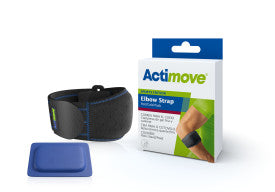 Actimove Elbow Strap Hot/Cold Pack Universal, Black