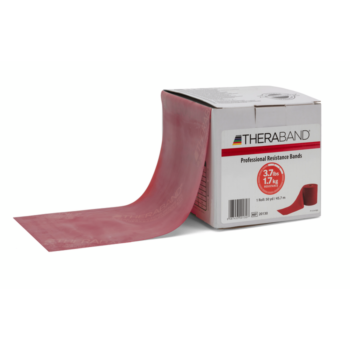 Theraband Professional Latex Resistance Bands, 50 Yard Roll