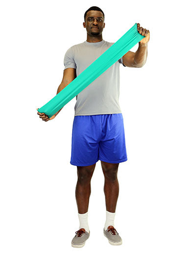 CanDo® Low Powder Exercise Band Rolls