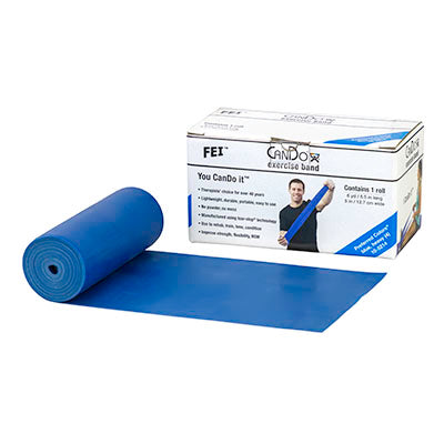 CanDo® Low Powder Exercise Band Rolls