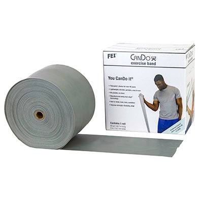 CanDo® Low Powder Exercise Band Rolls