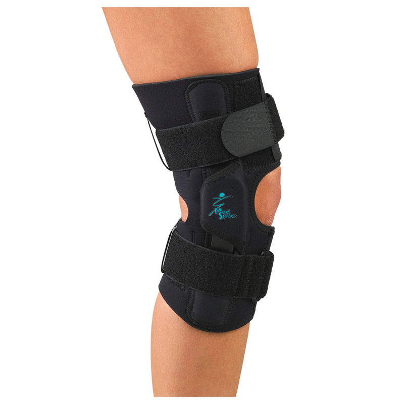 MedSpec Gripper™ 12" Hinged Knee Brace, CoolFlex ROM