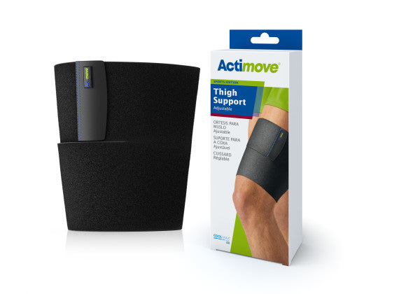 Actimove Thigh Support Adjustable Universal, Black