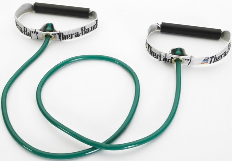 TheraBand Professional Latex Resistance Tubing with Handles