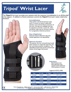 MedSpec Universal Tripod™ Wrist Lacer™