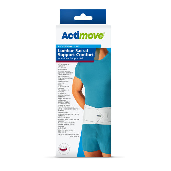 Actimove Lumbar Sacral Support Comfort with Additional Support Belt
