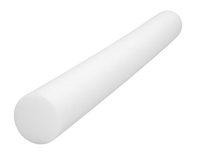 CanDo White PE Foam Roller