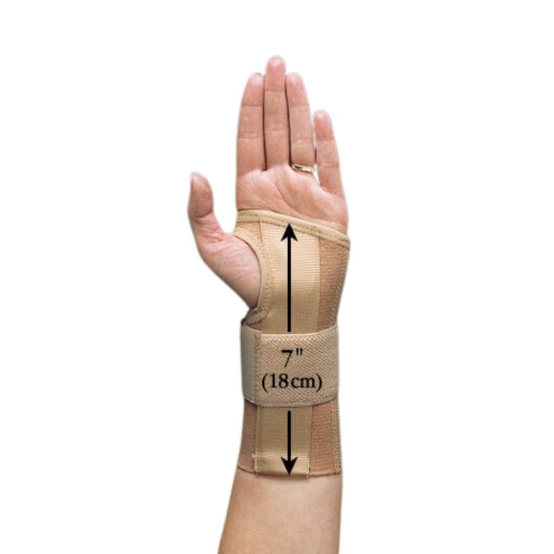 Liberty Orthotics Elastic Wrist Orthosis - Beige, Short or Long