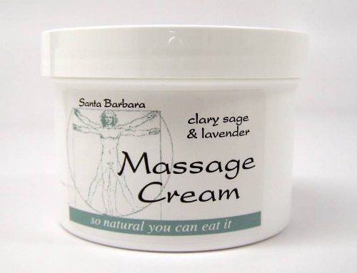 Real Bodywork Santa Barbara Massage Cream 32 oz Tub or 8 oz Jar