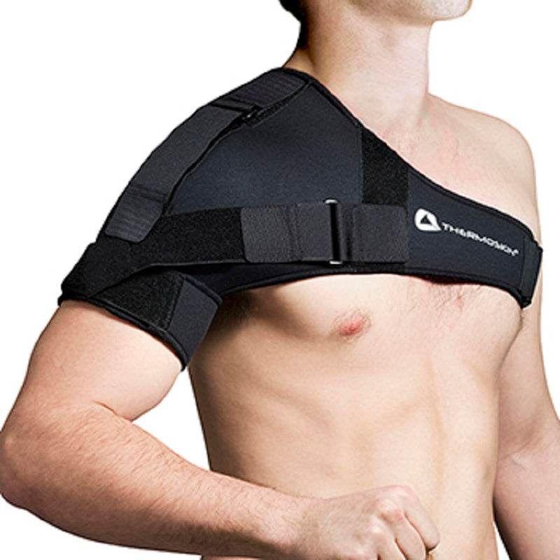 Thermoskin Adjustable Shoulder Stabilizer, Black, OSFM