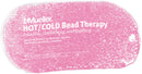 Mueller Beaded Hot / Cold Pack Therapy Bag Microwavable Freezer Safe Pink / Blue