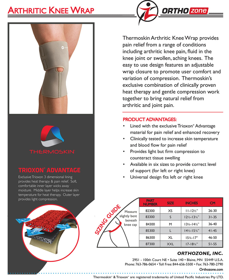 Thermoskin Arthritic Knee Wrap