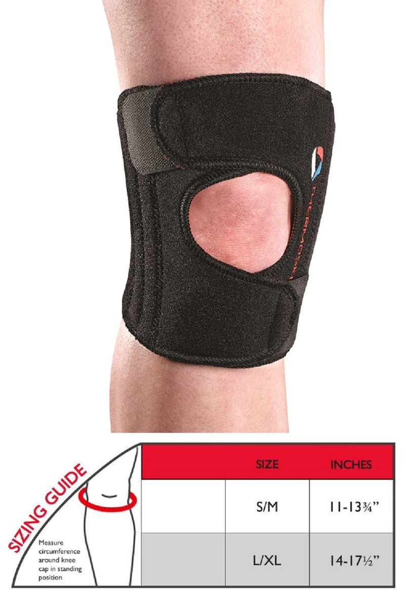 Thermoskin Sport Knee Stabilizer, Black