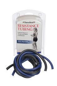 TheraBand Professional Latex Resistance Tubing, 5 Foot, Beginner or Advanced Set