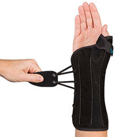 MedSpec Ryno Lacer® II - Wrist & Thumb Support - Black