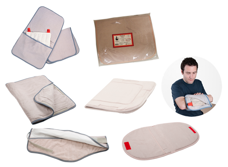 Relief Pak® HotSpot® Moist Heat Pack Cover - Terry with Foam-Fill