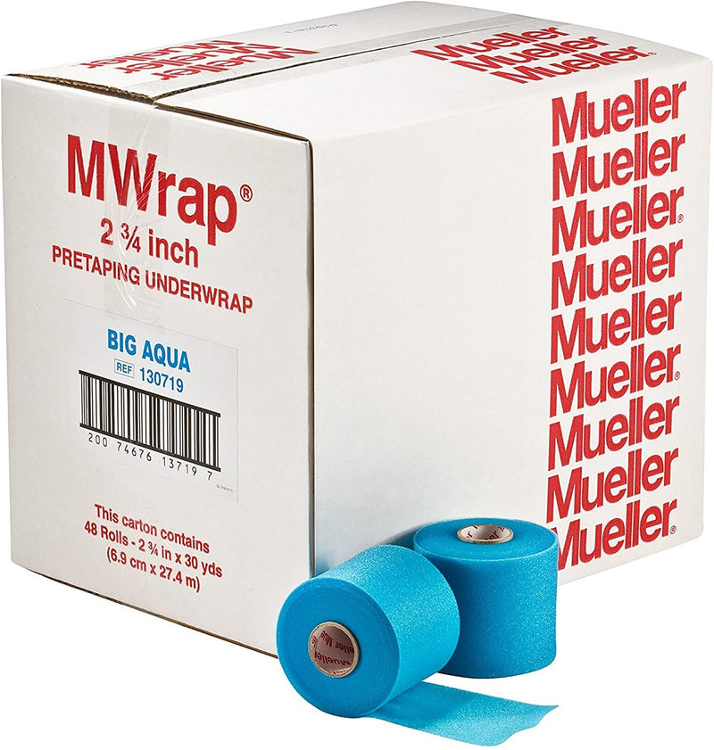 Mueller MWrap, 2 3/4" x 30 Yd - Big Bold MWrap - Pre-Taping Foam Underwrap