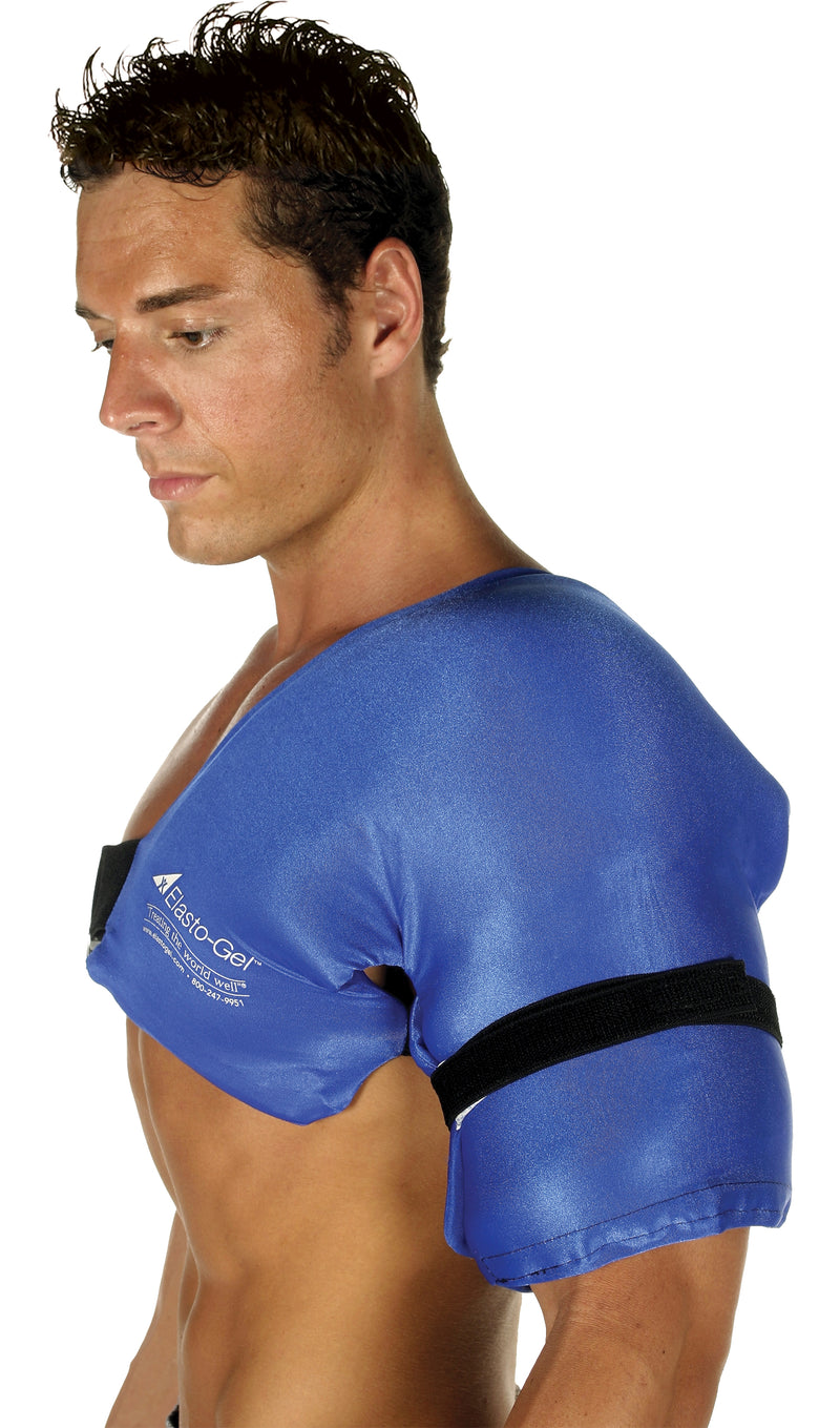 Elasto Gel Hot & Cold Reusable Shoulder Sleeve/Wrap - Sizes S/M and L/XL
