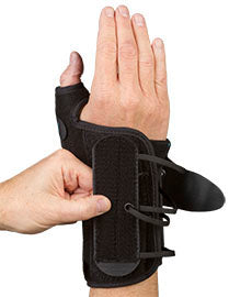 MedSpec Ryno Lacer® II - Wrist & Thumb Support - Black