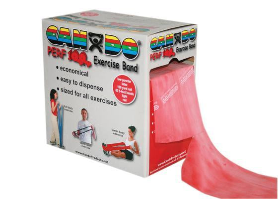 CanDo® Perf 100® Low Powder Exercise Band