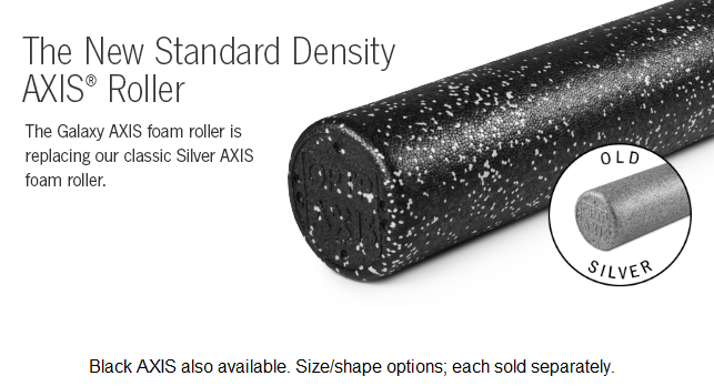 OPTP Pro Foam Roller, Axis - Black
